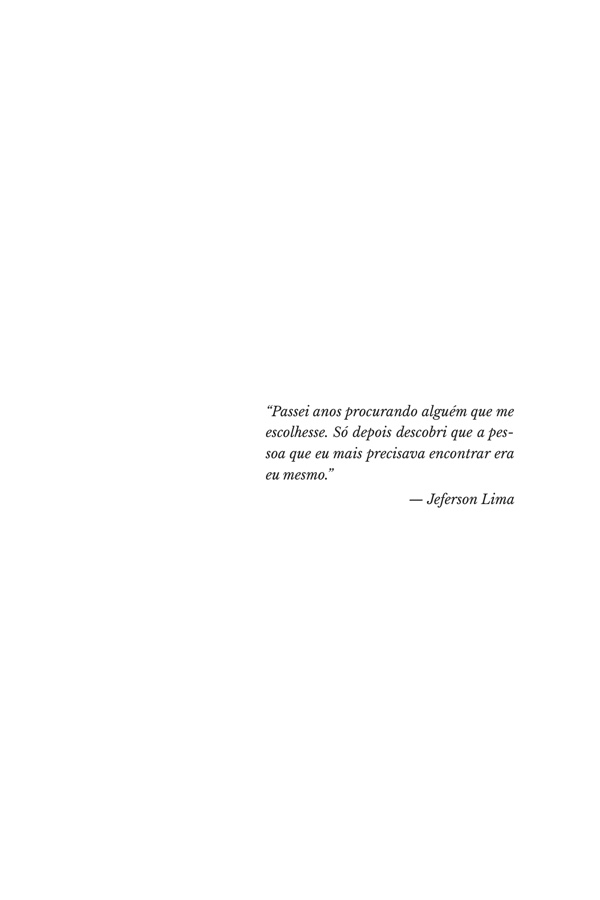 Epígrafe do livro